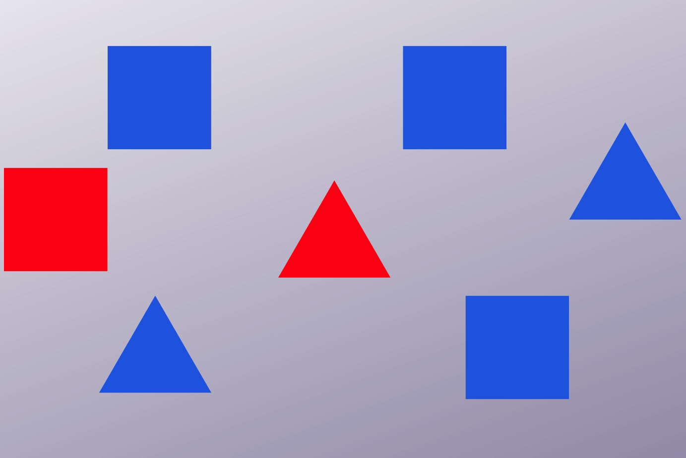 Stylised illustration of the visual search task